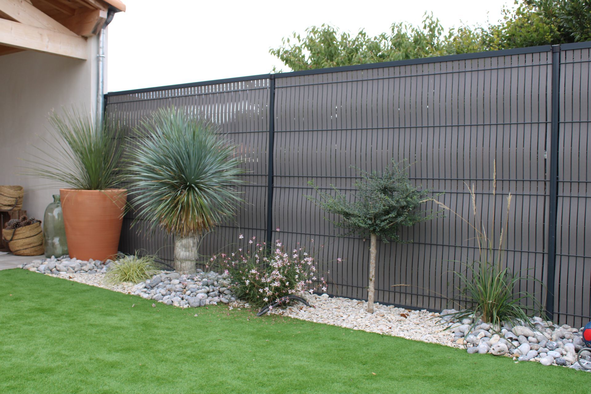 Jardin clôture
