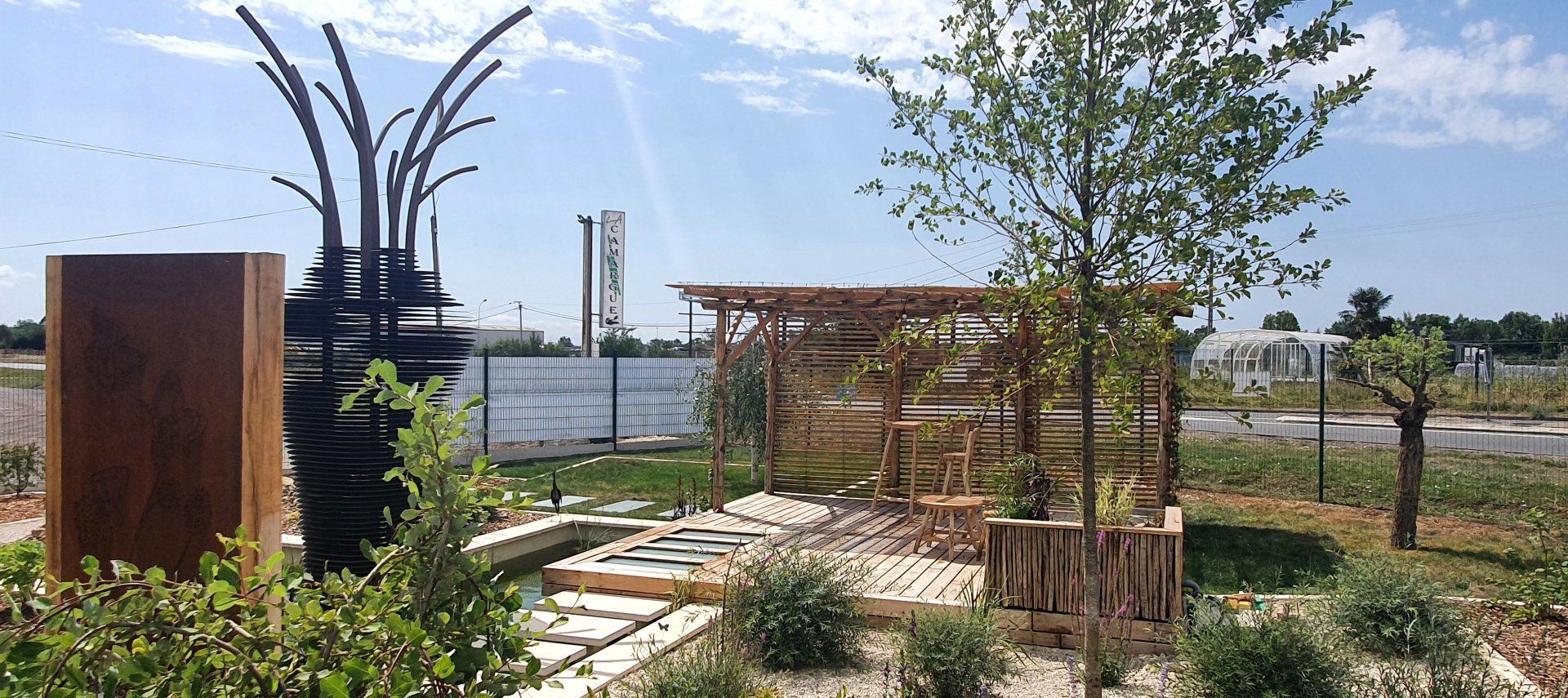 Aménagement de terrasse pour un particulier de Niort