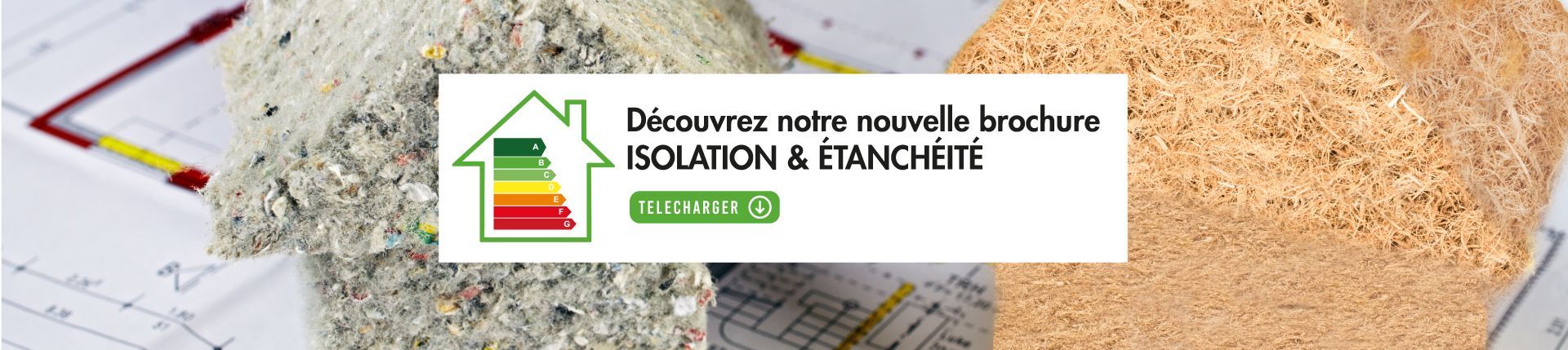 Des maisons fabriquées en matériel isolant.
