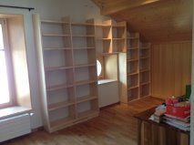 étagère sur mesure - Menuiserie Ludovic Suter