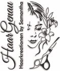 HaarGenau Haarkreationen by Samantha - logo
