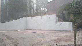 Maanrakennustöitä.