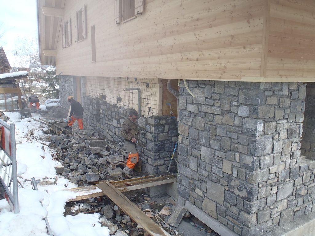 Taille de la pierre - Revêtement de façade - Bâtiment