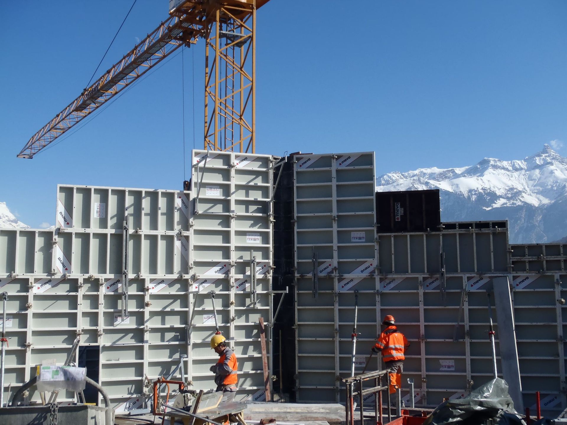 Système de coffrage - Bâtiment