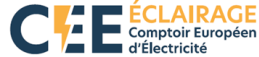 Logo : CEE Comptoir Européen de l'Électricité.