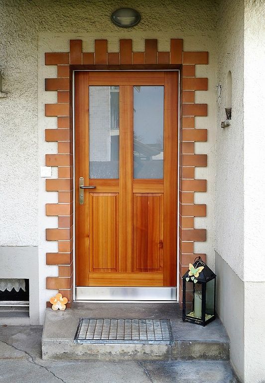 Eingangstür Lärche