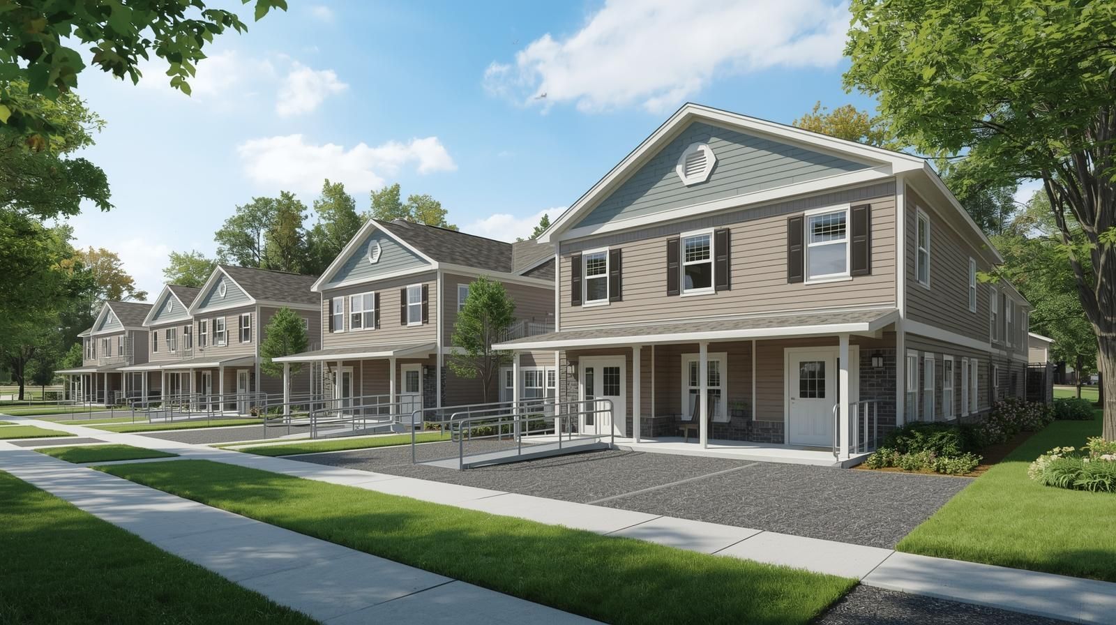 Viviendas unifamiliares accesibles