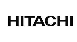 Le logo de la marque Hitachi.