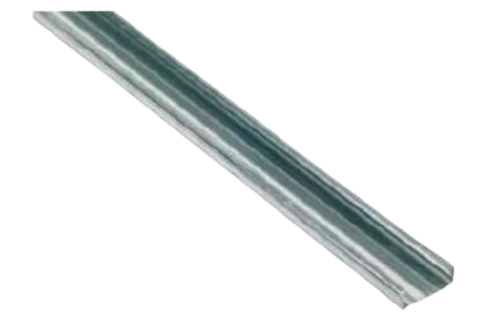 Bande de métal ondulé.