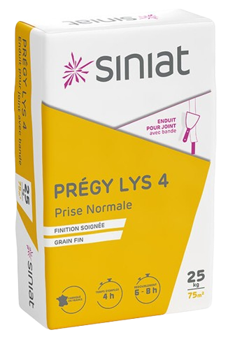Sac de matériau de construction Siniat PREGY LYS 4.