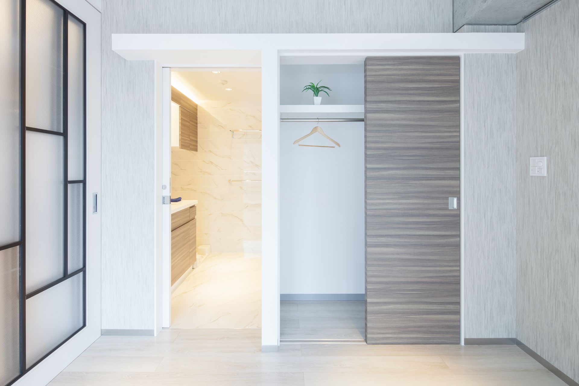 Aménagement d'un dressing 