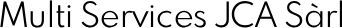 Multi Services JCA Sàrl - logo