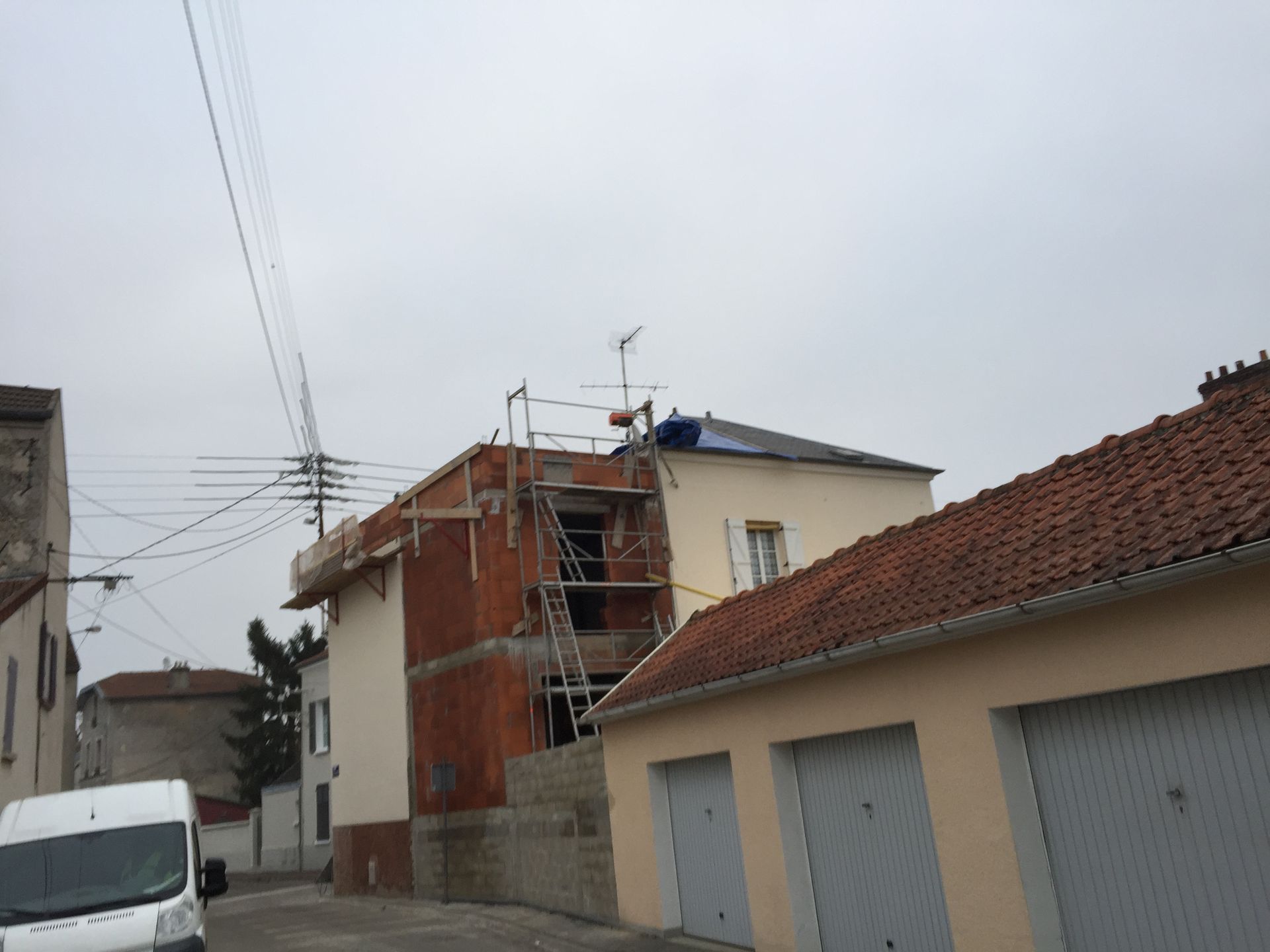 Construction d'une extension de maison