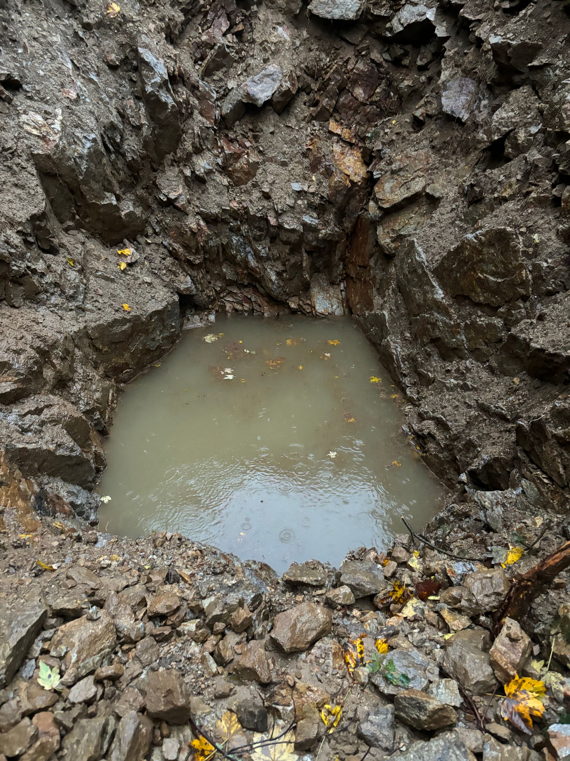 Source d'eau à Vocance