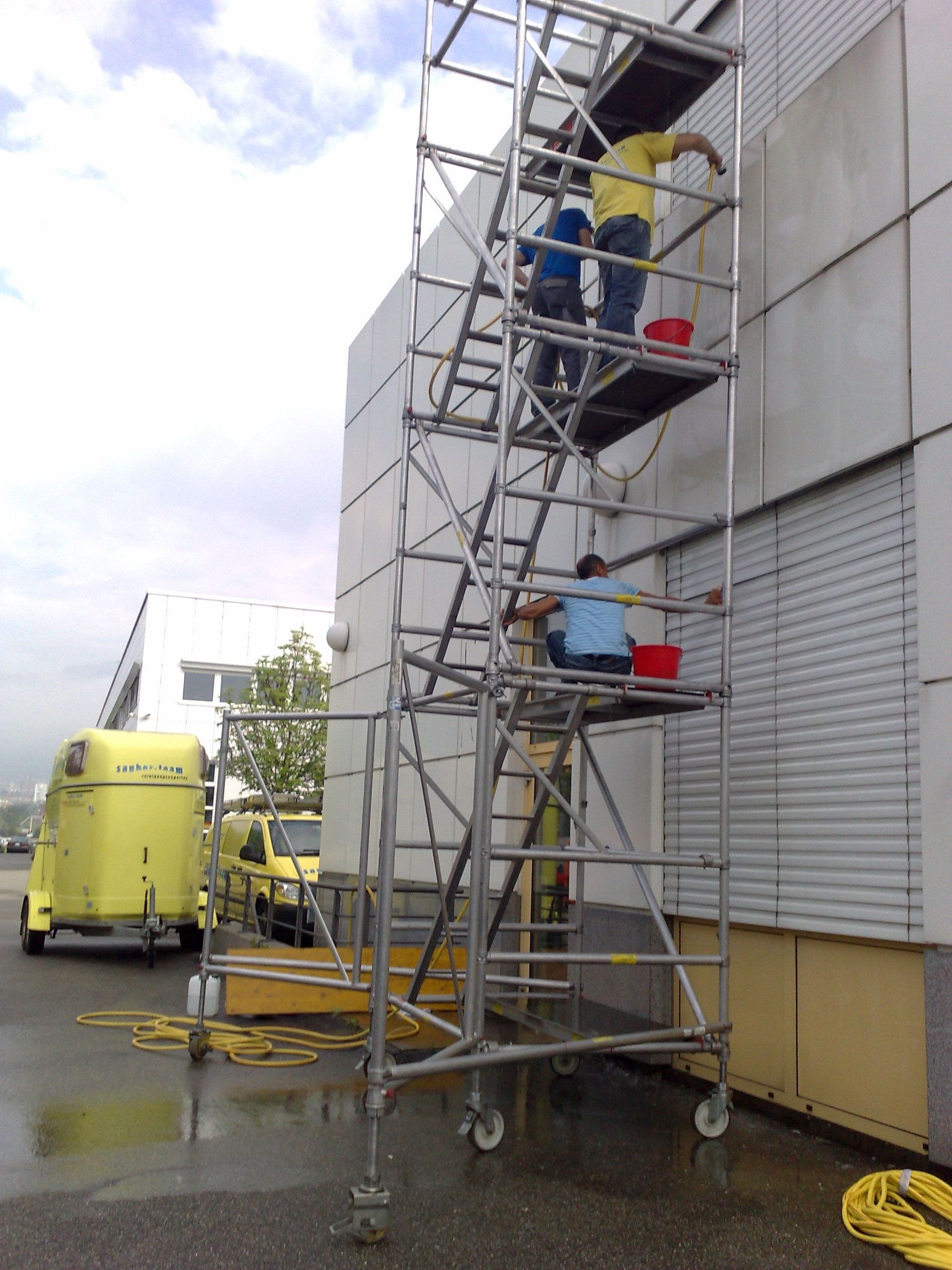 Fassadenreinigung - Sauber-Team Portmann Reinigungen