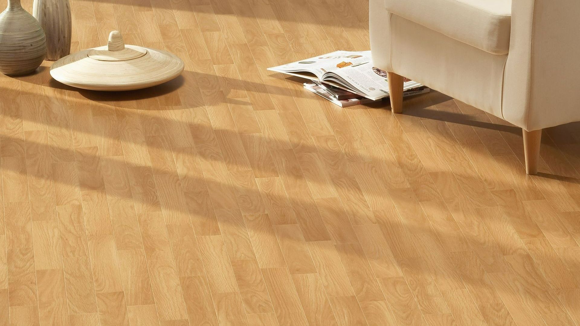 Lino imitation parquet