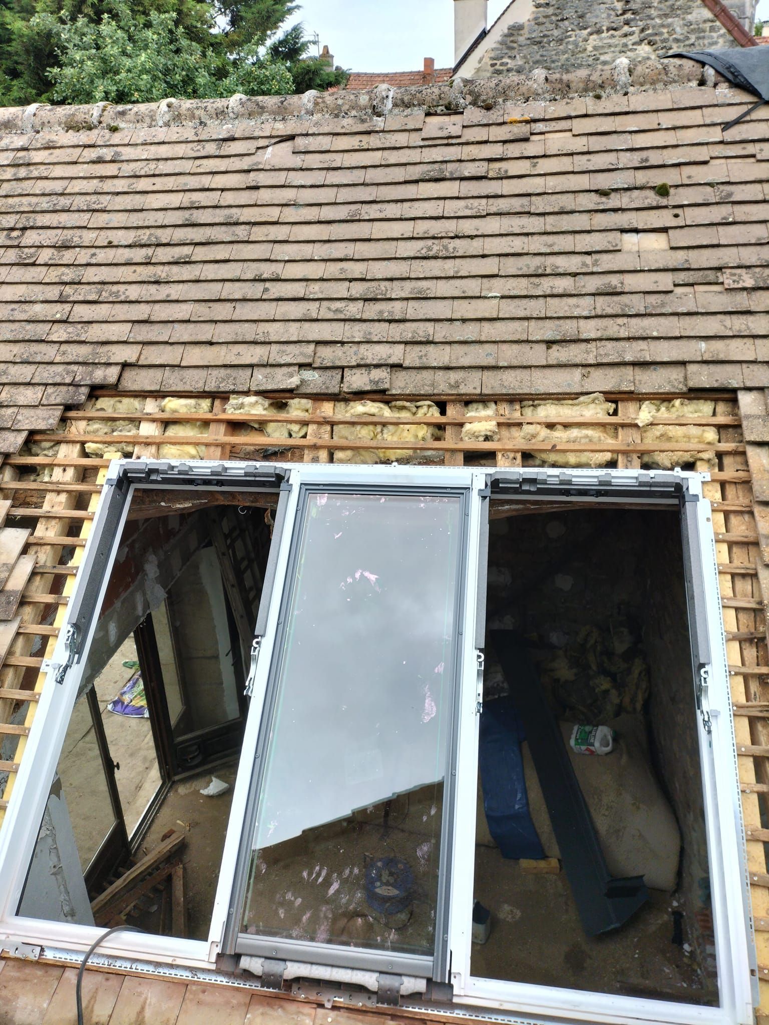 Une fenêtre de toit