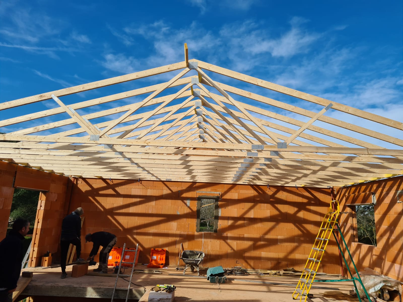 Construction de charpente