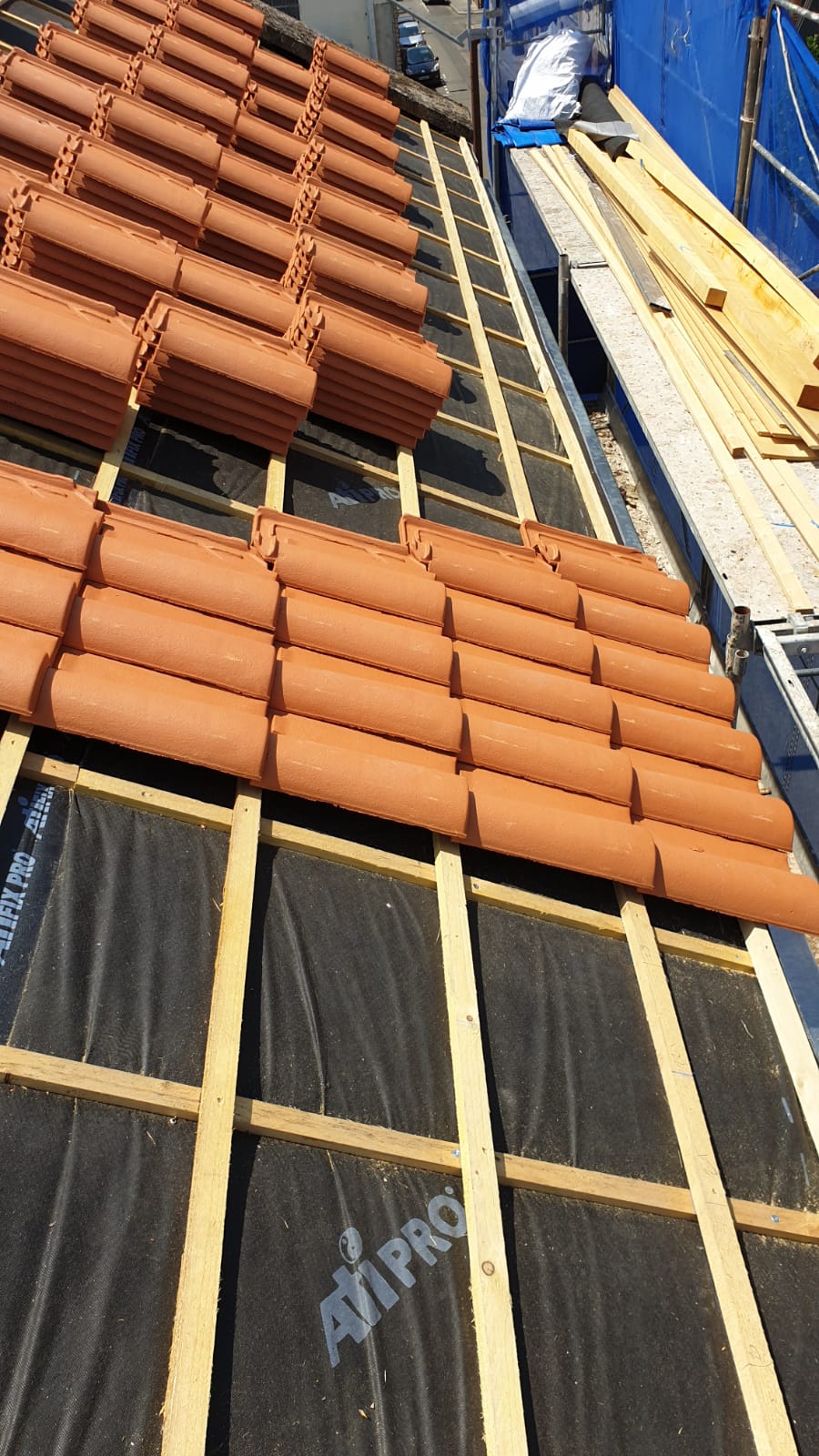 Travaux de couverture