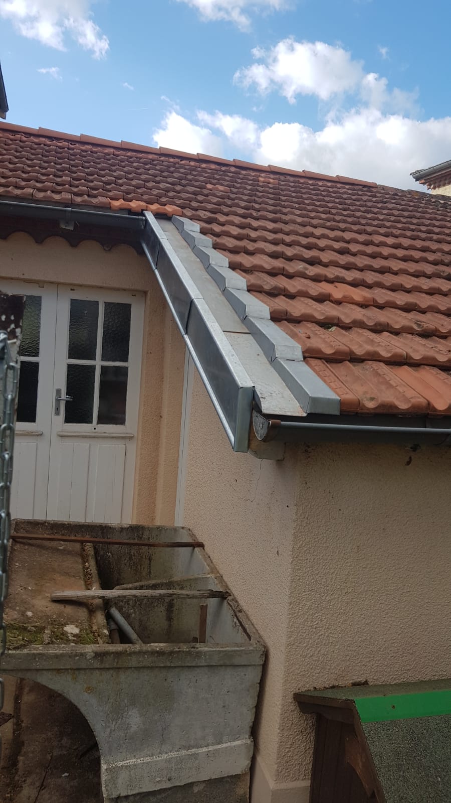 Travaux de zinguerie