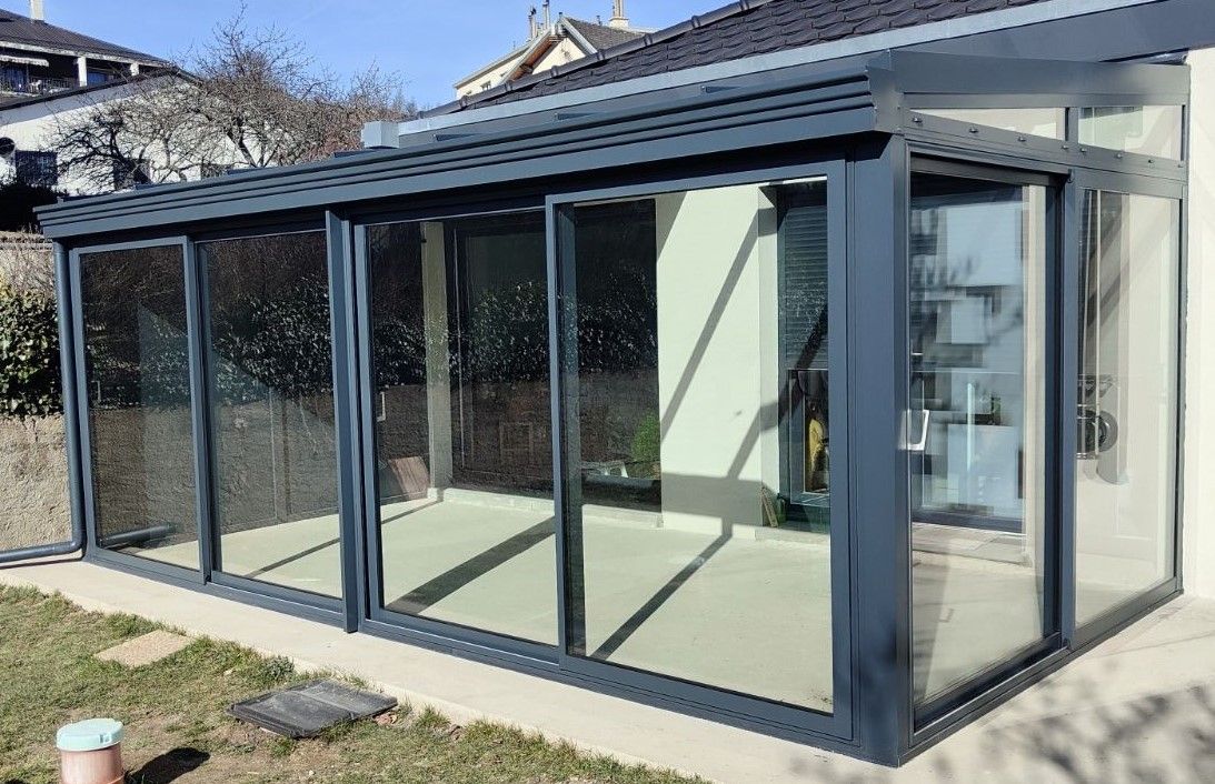 Véranda en aluminium sur mesure