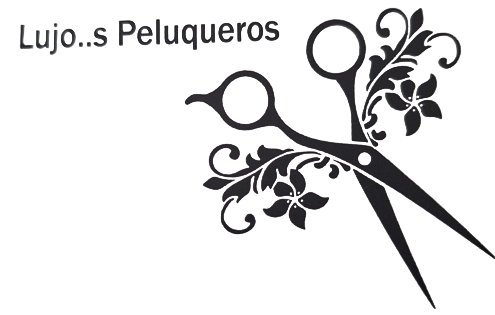 Una caricatura de un poste de barbero que sostiene un par de tijeras y un cepillo.