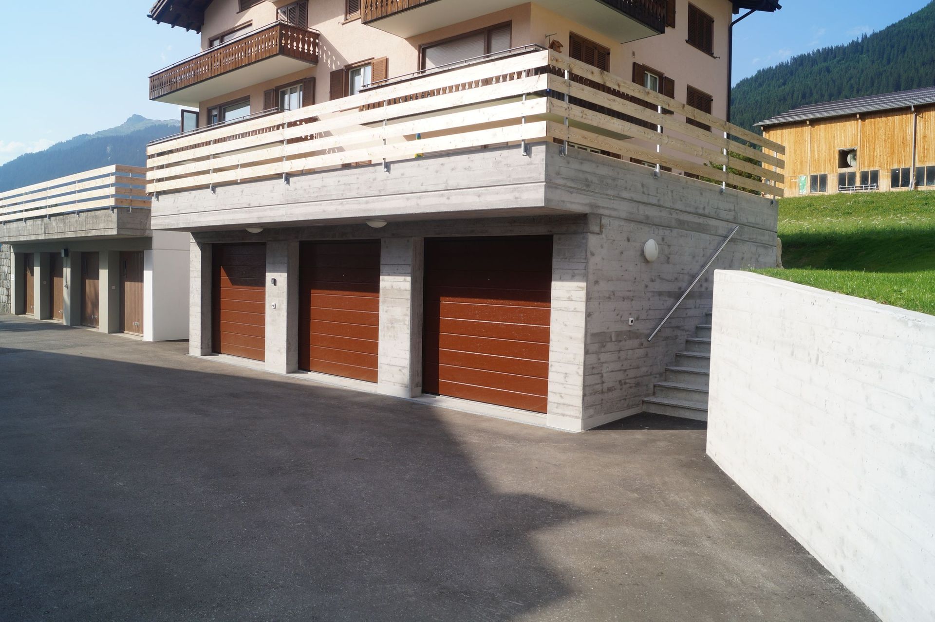 Anbau Garage Heid - HoPlan Architektur & Hochbau in Klosters