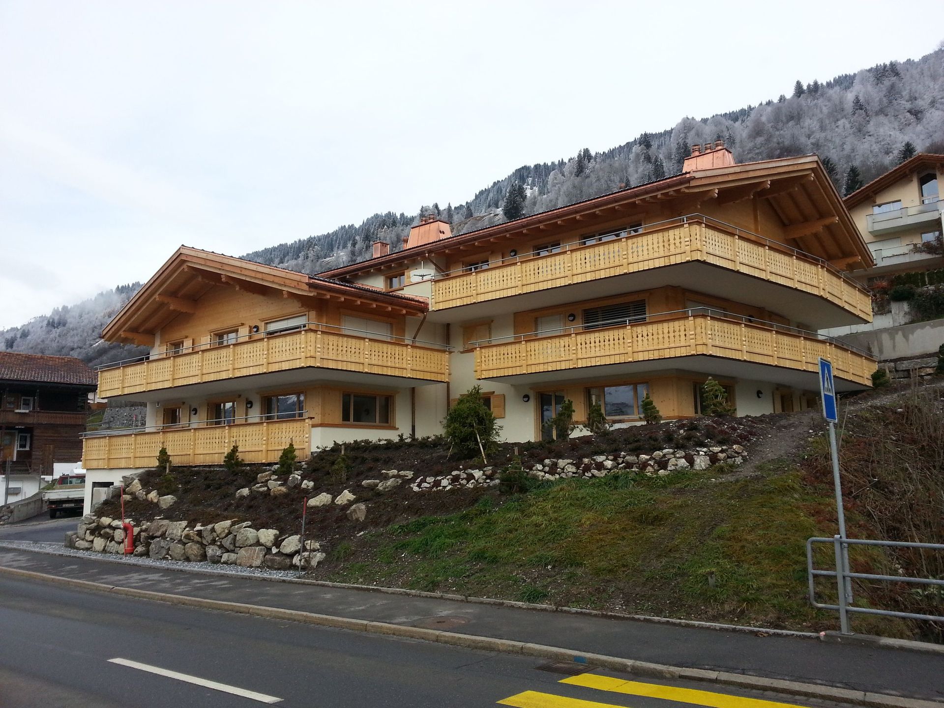 Neubau MFH Gotschnablick - HoPlan Architektur & Hochbau