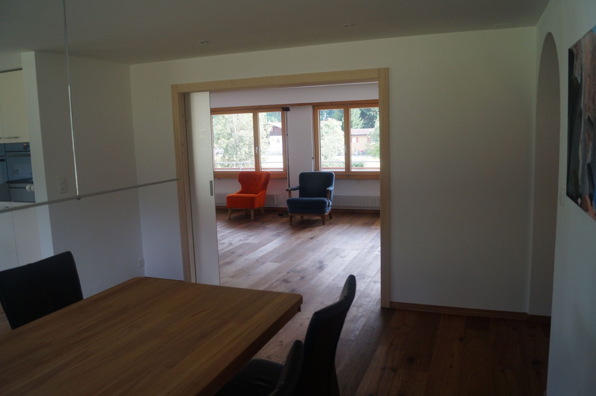 Schiebetüre - HoPlan Architektur & Hochbau in Klosters - Prättigau