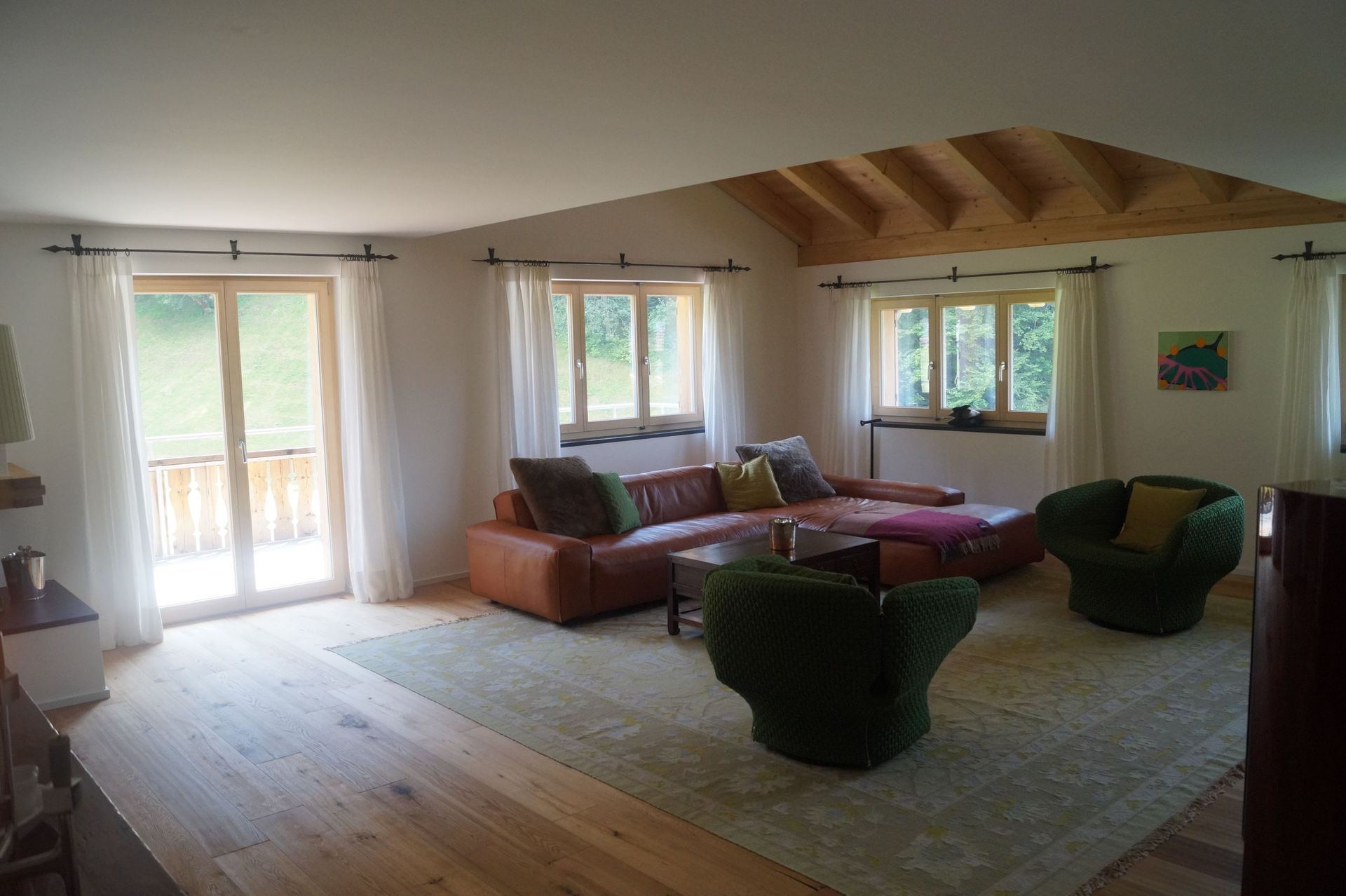 Neubau Wohnzimmer - HoPlan Architektur & Hochbau in Klosters