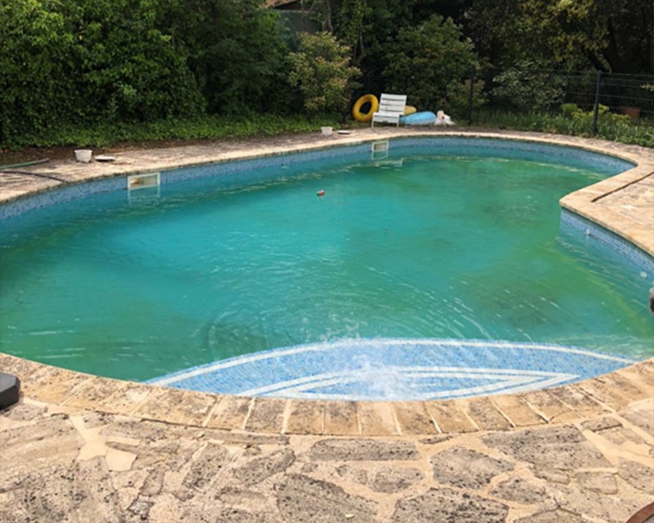 Piscine d'un particulier