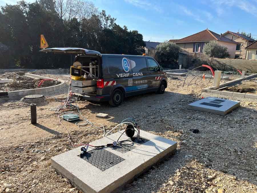 Test d'étanchéité avec de l'air