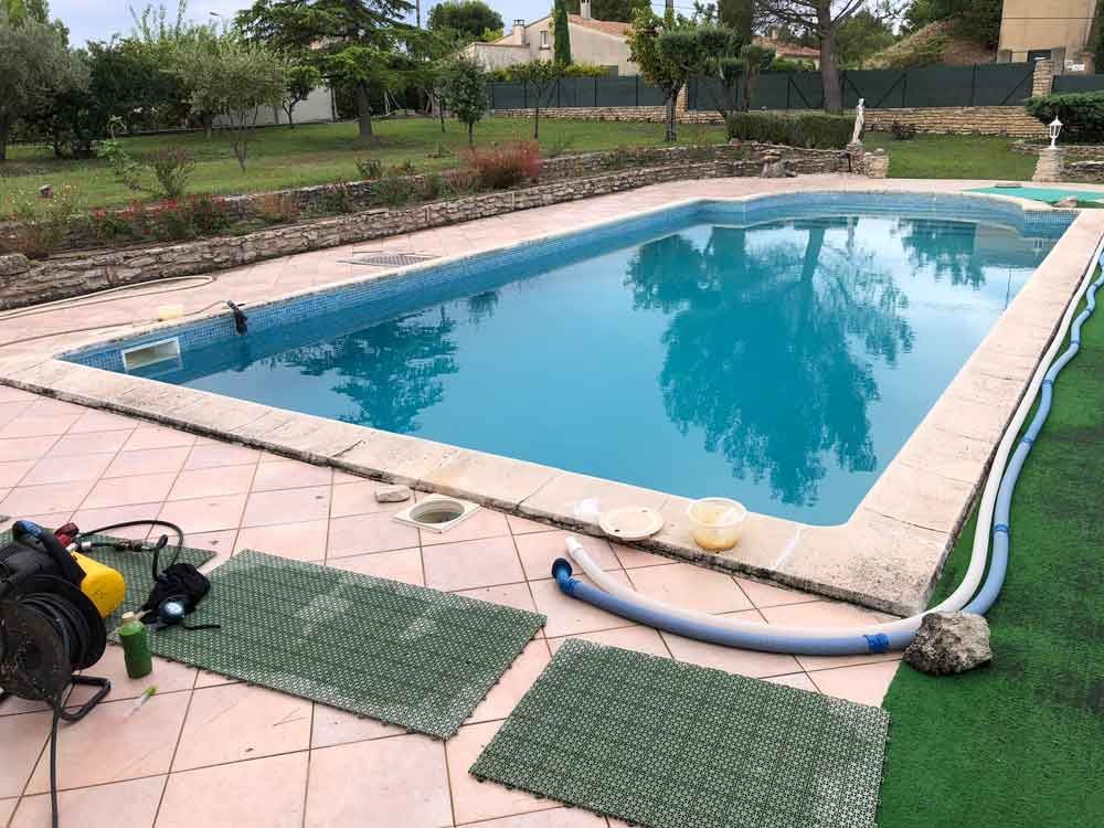 Piscine d'un particulier