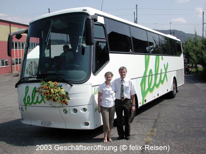 2003 bova eröffnung - felix-Reisen AG