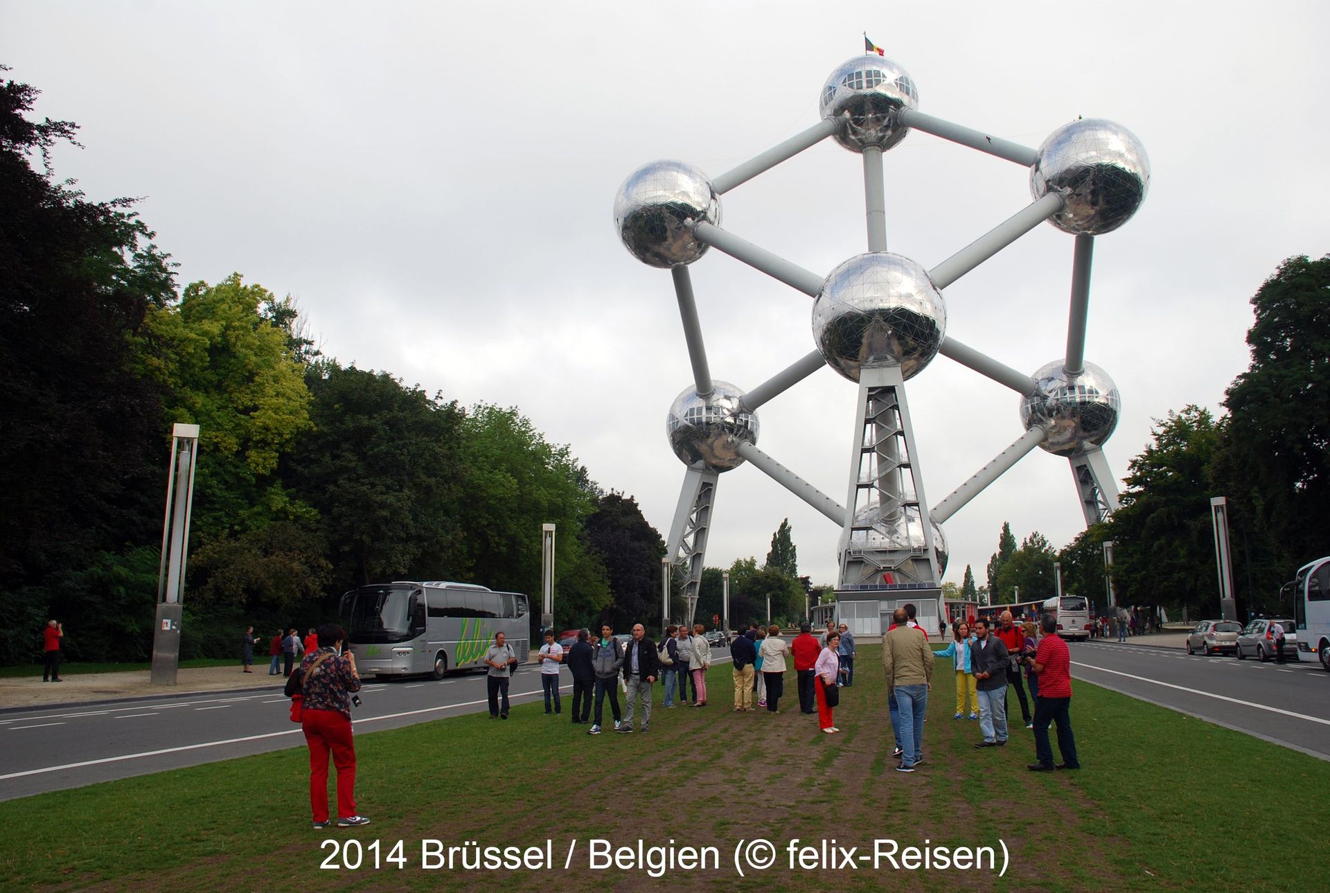 2014 brüssel atomium 16 mit car - felix-Reisen AG