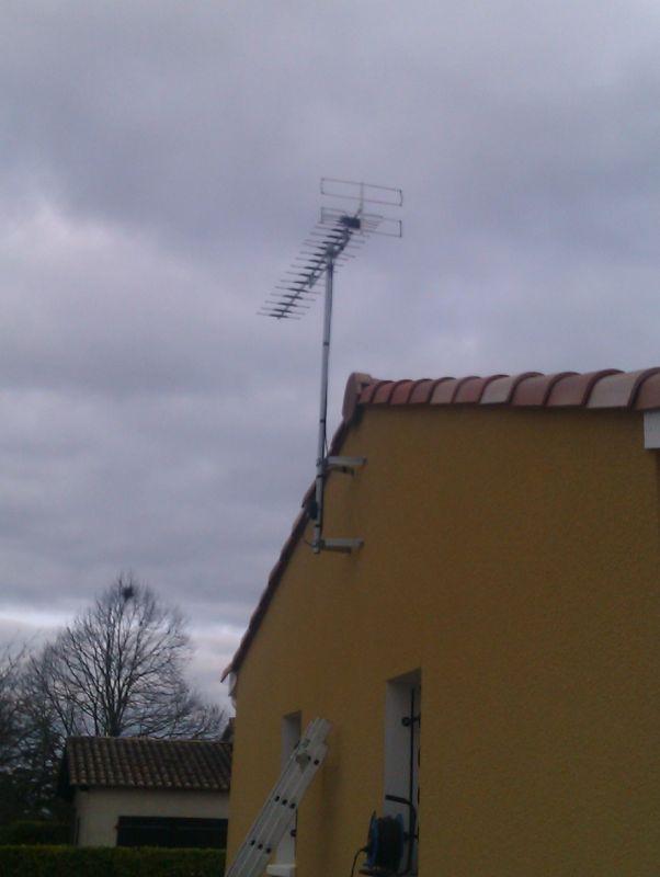Installation antenne 