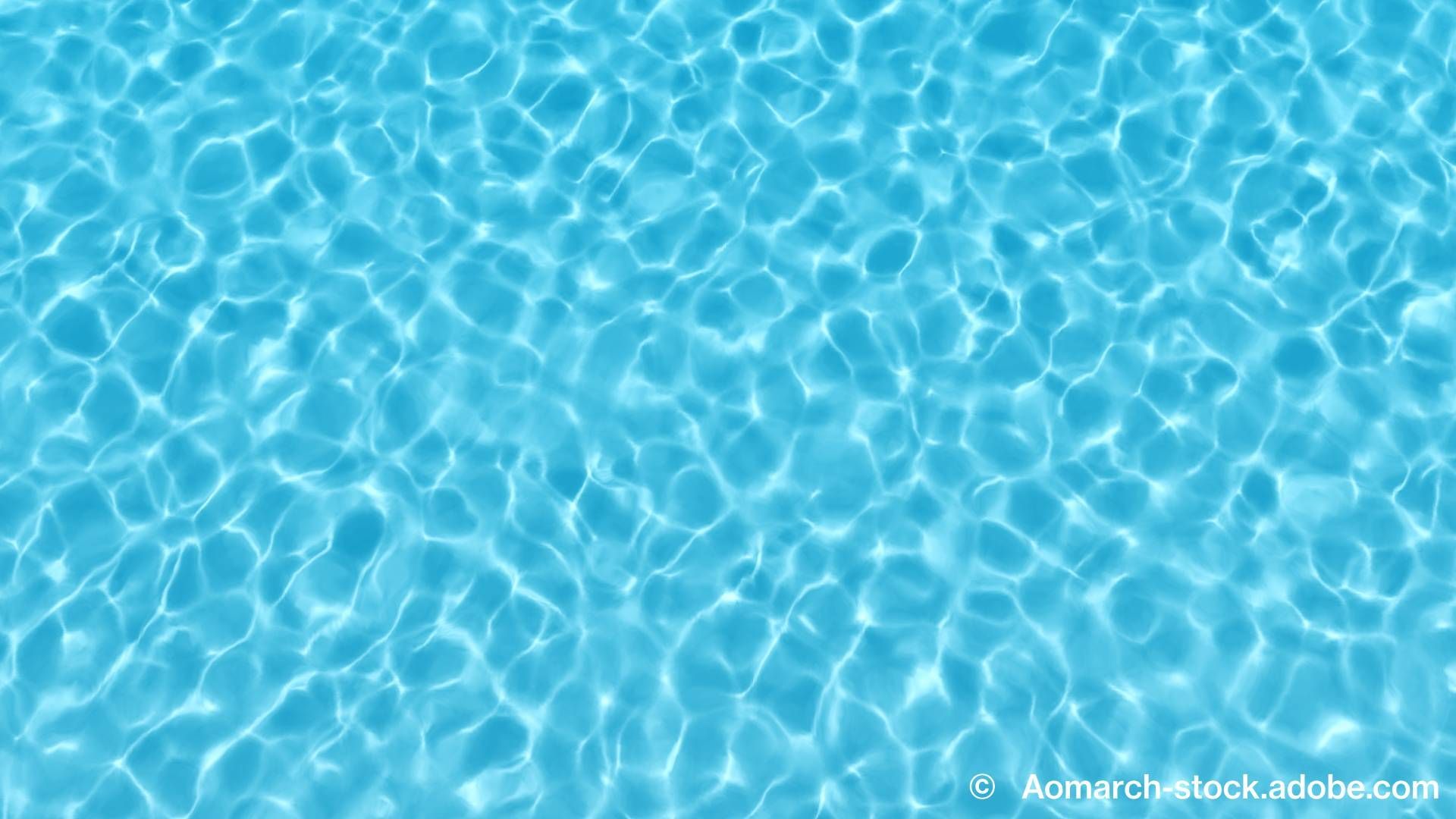 Sauberes Wasser in einem Pool