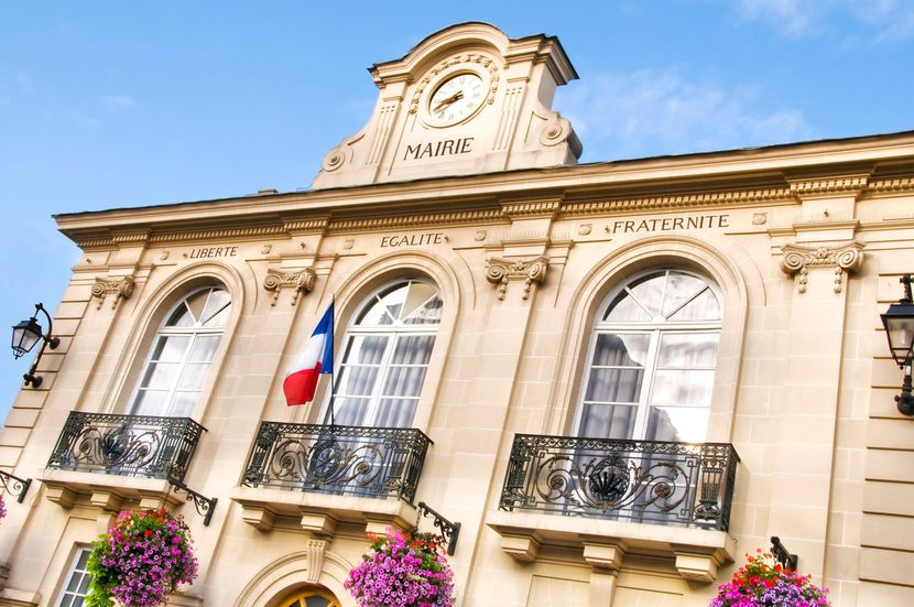 Façade d'une mairie