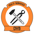 Un logo pour une entreprise appelée multi services dvb