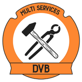 Un logo pour une entreprise appelée multi services dvb
