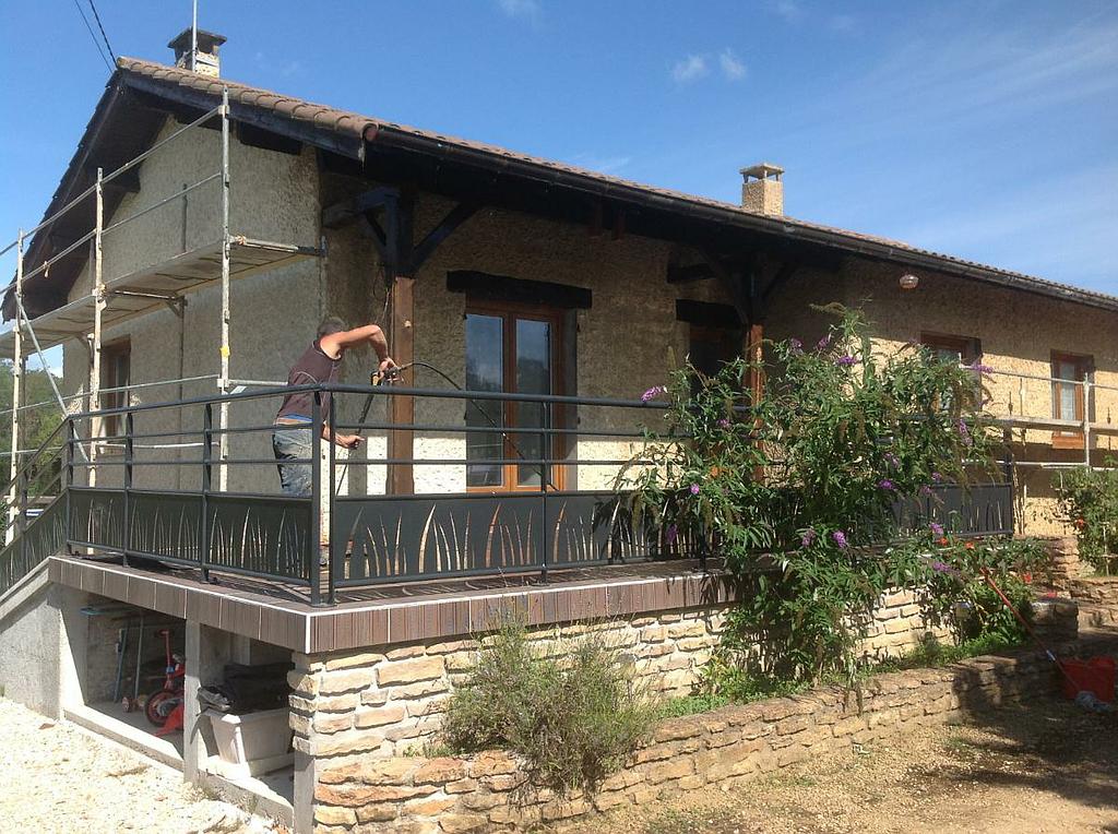 L'équipe à l'œuvre