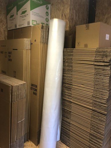 Cartons de déménagement