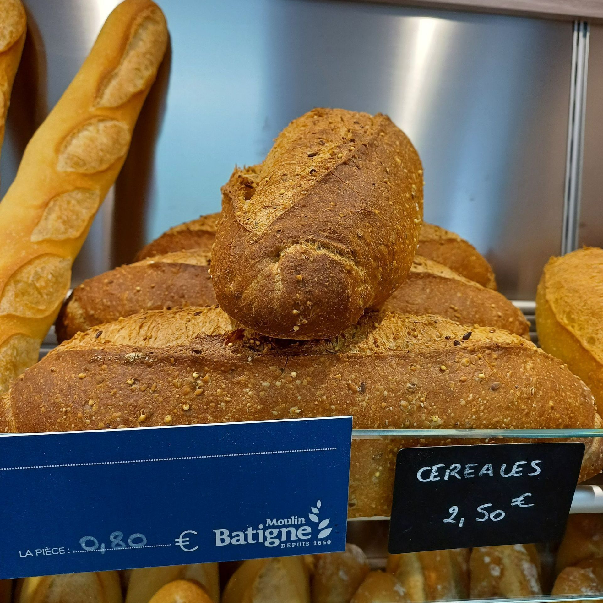 Un pain avec des céréales