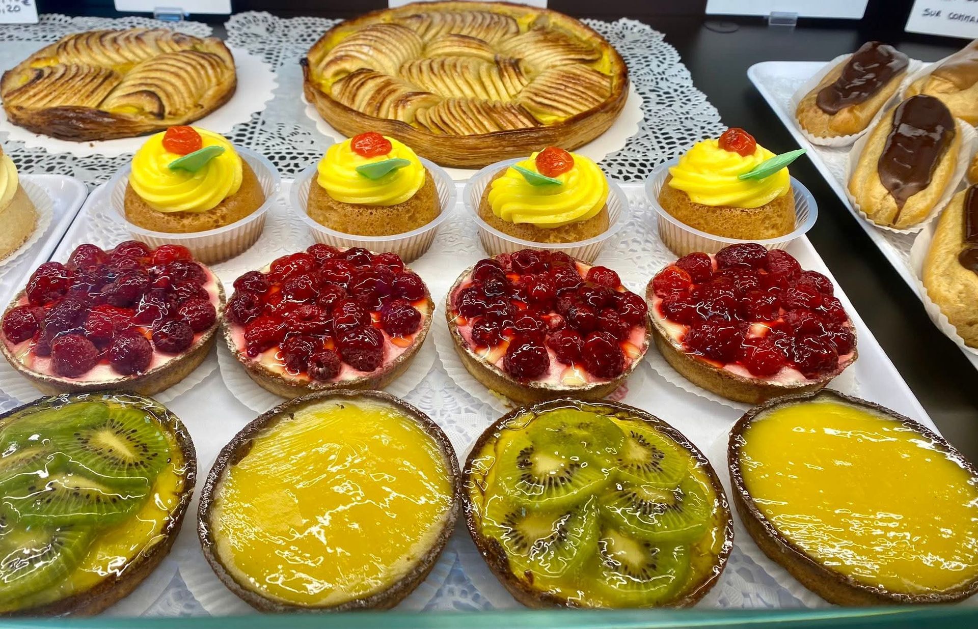 Des desserts avec des tartelettes