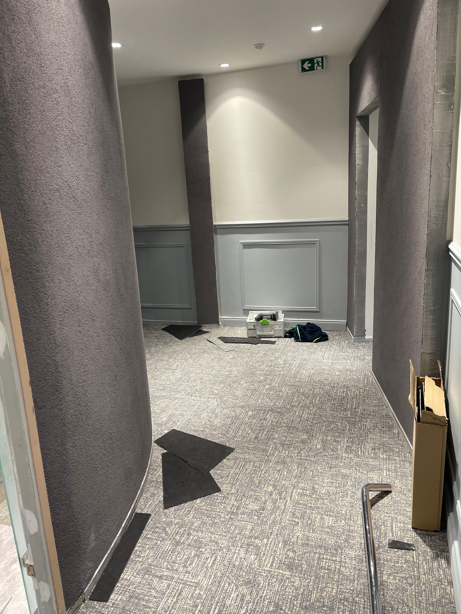 Revêtement de sol après