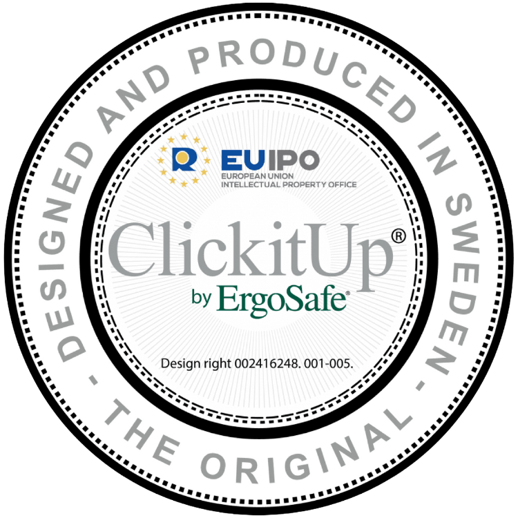 ClickitUp glasräcke ClickitUp by ErgoSafe