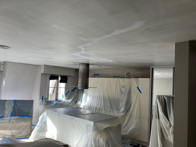 Un intérieur en plein travaux