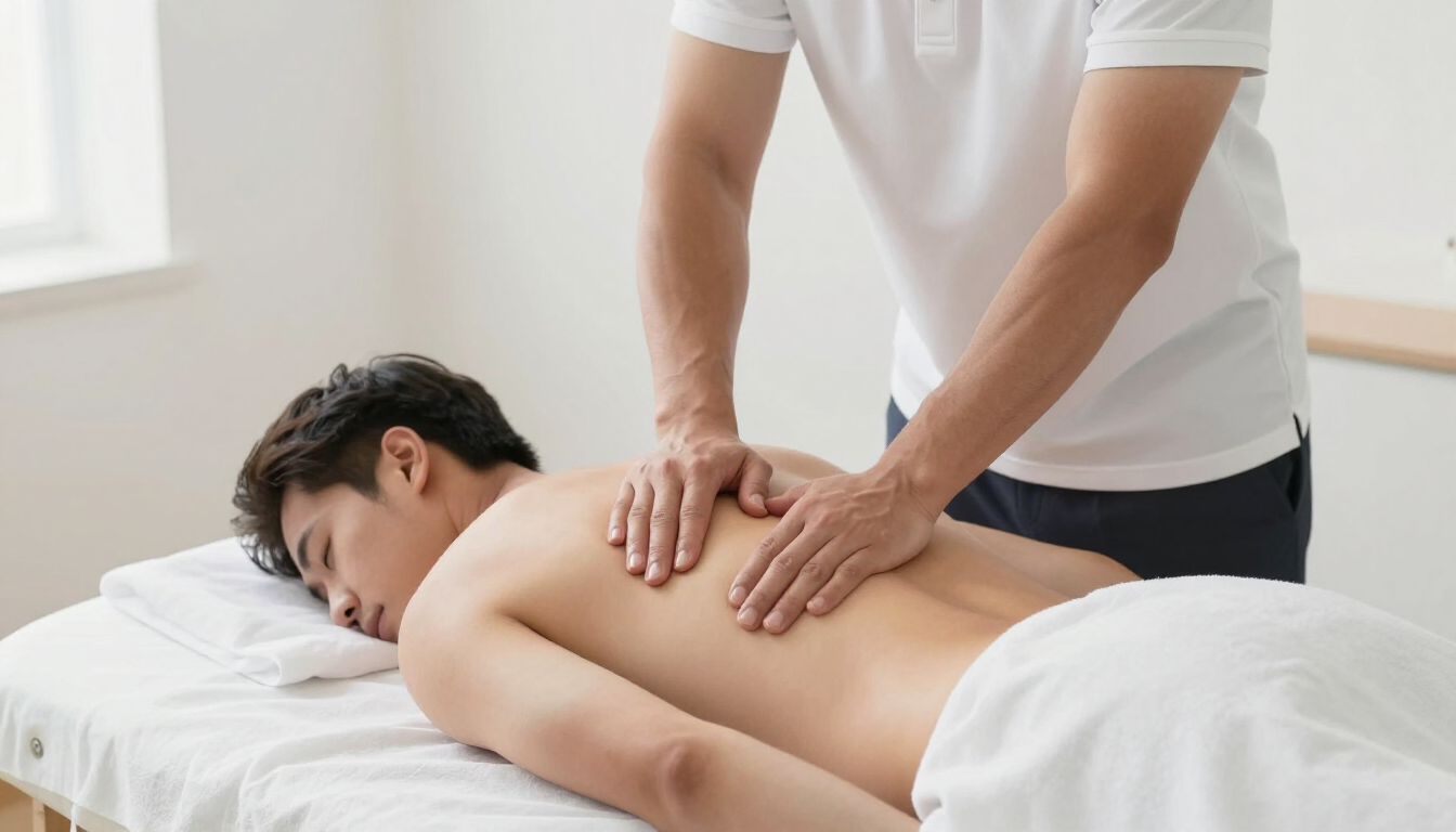 Terapia de masaje descontracturante