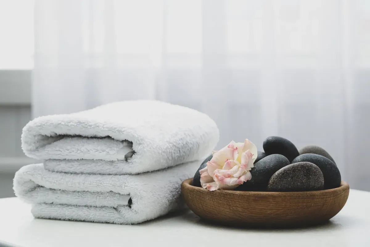 Material de masaje, relajaci&oacute;n. sesi&oacute;n orientativa dentro de un enfoque de bienestar integral