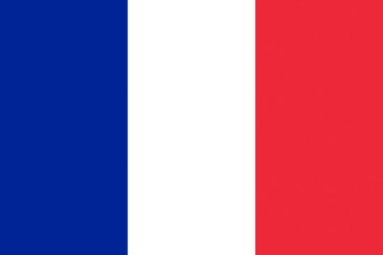 drapeau de la France